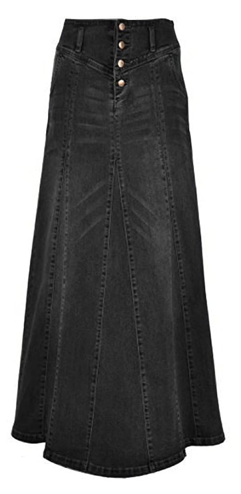 CHARTOU Women's Retro Exposure Button-Fly Packaged Hip A